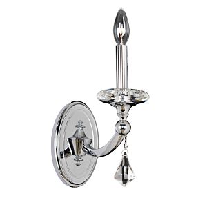 Allegri Floridia 11 Inch Wall Sconce in Chrome