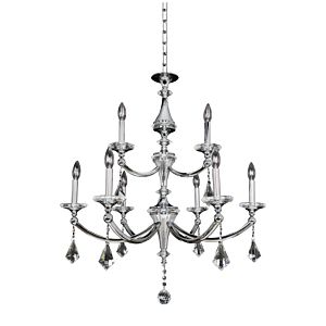  Floridia Modern Chandelier in Chrome