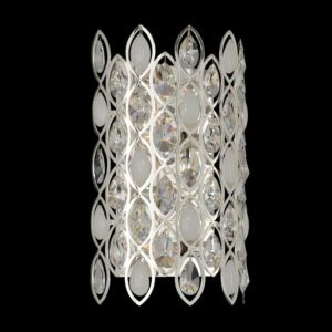 Allegri Prive 4 Light 16 Inch Wall Sconce in Silver