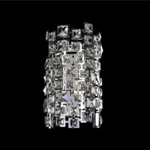 Allegri Dolo 2 Light 12 Inch Wall Sconce in Chrome
