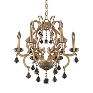  Duchess  Transitional Chandelier in Brushed Champagne Gold