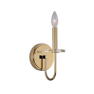 Allegri Bolivar 12 Inch Wall Sconce in Champagne Gold