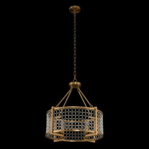  Verona Pendant Light in Brushed Pearlized Brass