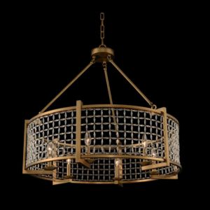  Verona Pendant Light in Brushed Pearlized Brass