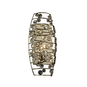  Gemini Wall Sconce in Champagne Gold