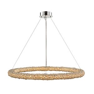 Allegri Lina Contemporary Chandelier in Polished Chrome