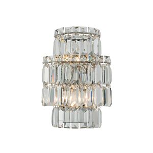 Livelli 2-Light Wall Sconce in Polished Chrome