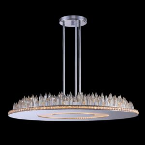 Orizzonte 36" LED Round Pendant in Polished Chrome