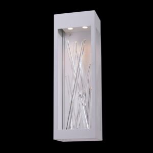 Arpione Esterno 24" LED Outdoor Wall Sconce in Matte White
