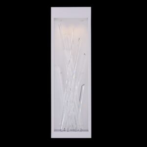 Arpione Esterno 36" LED Outdoor Wall Sconce in Matte White