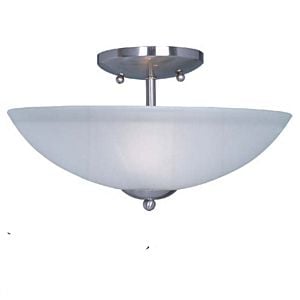 Logan 2-Light Frosted Ceiling Light