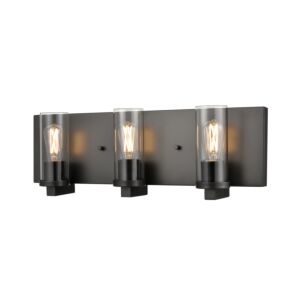 DVI Sambre 3-Light Bathroom Vanity Light in Multiple Finishes and Graphite