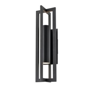 DVI Astrid Outdoor 2-Light Outdoor Wall Sconce in Black