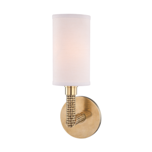  Dubois Wall Sconce in Aged Brass