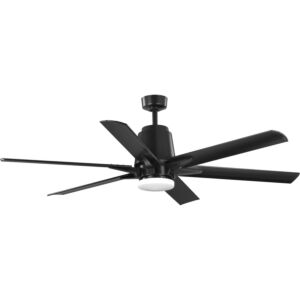 Arlo 1-Light 60" Outdoor Ceiling Fan in Black