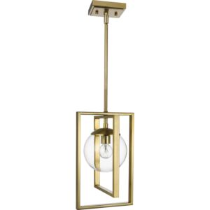 Atwell 1-Light Pendant in Brushed Bronze