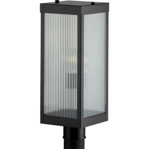 Felton 1-Light Post Lantern in Black