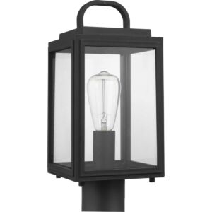 Grandbury 1-Light Post Lantern in Black