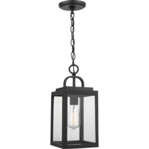 Grandbury 1-Light Hanging Lantern in Black