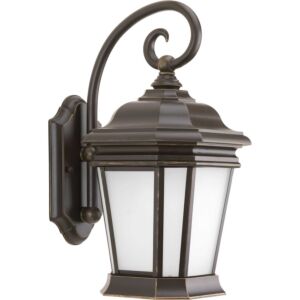 Crawford 1-Light Wall Lantern in Oil Rubbed Bronze