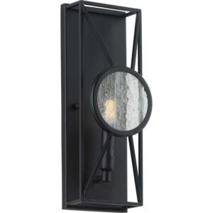 Cumberland 1-Light Wall Sconce in Black