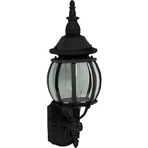 Maxim Lighting Crown Hill 19 Inch Outdoor Wall Light in Black