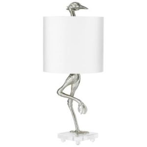 Cyan Design Ibis 35 Inch Table Lamp in Silver Leaf
