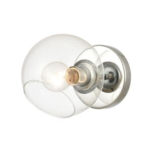 Claro 1-Light Wall Sconce in Polished Chrome