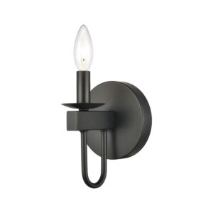 Williamson 1-Light Wall Sconce in Black