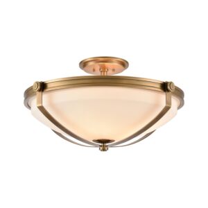 Connelly 4-Light Semi-Flush Mount in Natural