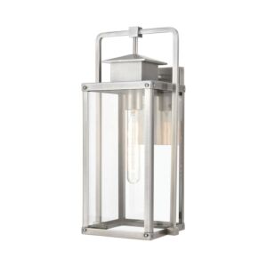 Crested Butte 1-Light Outdoor Wall Sconce in Antique Brushed Aluminum