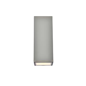 Raine Outdoor Wall Mount in Silver