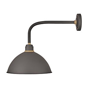 Hinkley Foundry 21 Inch Outdoor Wall Light in Museum Bronze
