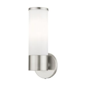 Lindale 1-Light Wall Sconce in Brushed Nickel