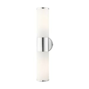 Lindale 2-Light Bathroom Vanity Light in Polished Chrome