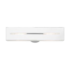 Soma 2-Light Bathroom Vanity Light in Polished Chrome