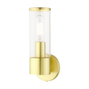 Banca 1-Light Wall Sconce in Satin Brass
