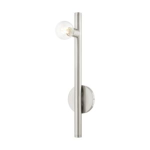 Bannister 1-Light Wall Sconce in Brushed Nickel
