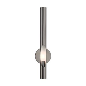 Acra 1-Light Wall Sconce in Black Chrome
