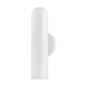 Ardmore 1-Light Wall Sconce in Shiny White
