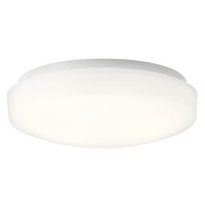 Kichler Ceiling Space 10.75 Inch Flush Mount in White Material (Not Painted)