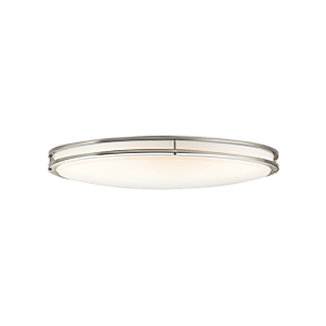 Kichler Avon 18 Inch LED Thin Flush Mount Ceiling Light in Brushed Nickel