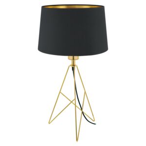 Camporale 1-Light Table Lamp in Gold