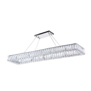 CWI Lighting Felicity LED Chandelier with Chrome Finish