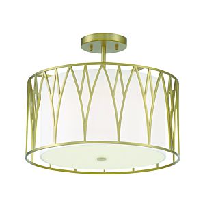 Minka Lavery Regal Terrace Ceiling Light in Soft Brass