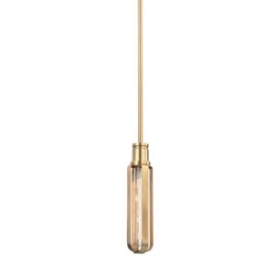 Hudson Valley Red Hook 12 Inch Pendant Light in Aged Brass