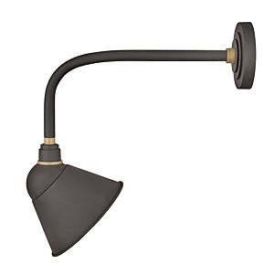 Foundry 21 Outdoor Wall Light in Museum Bronze"