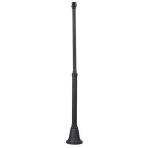 Maxim Lighting Poles 84 Inch Anchor Pole w/ Photo Cell in Black