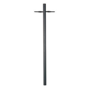 Maxim Lighting Poles 84 Inch Outdoor Burial Pole with Photo Cell in Black