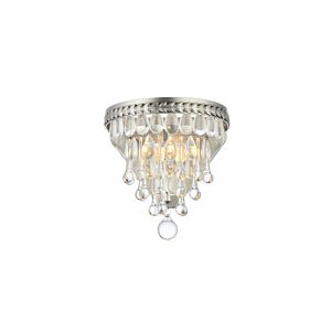Nordic 1-Light Wall Sconce in Antique Silver